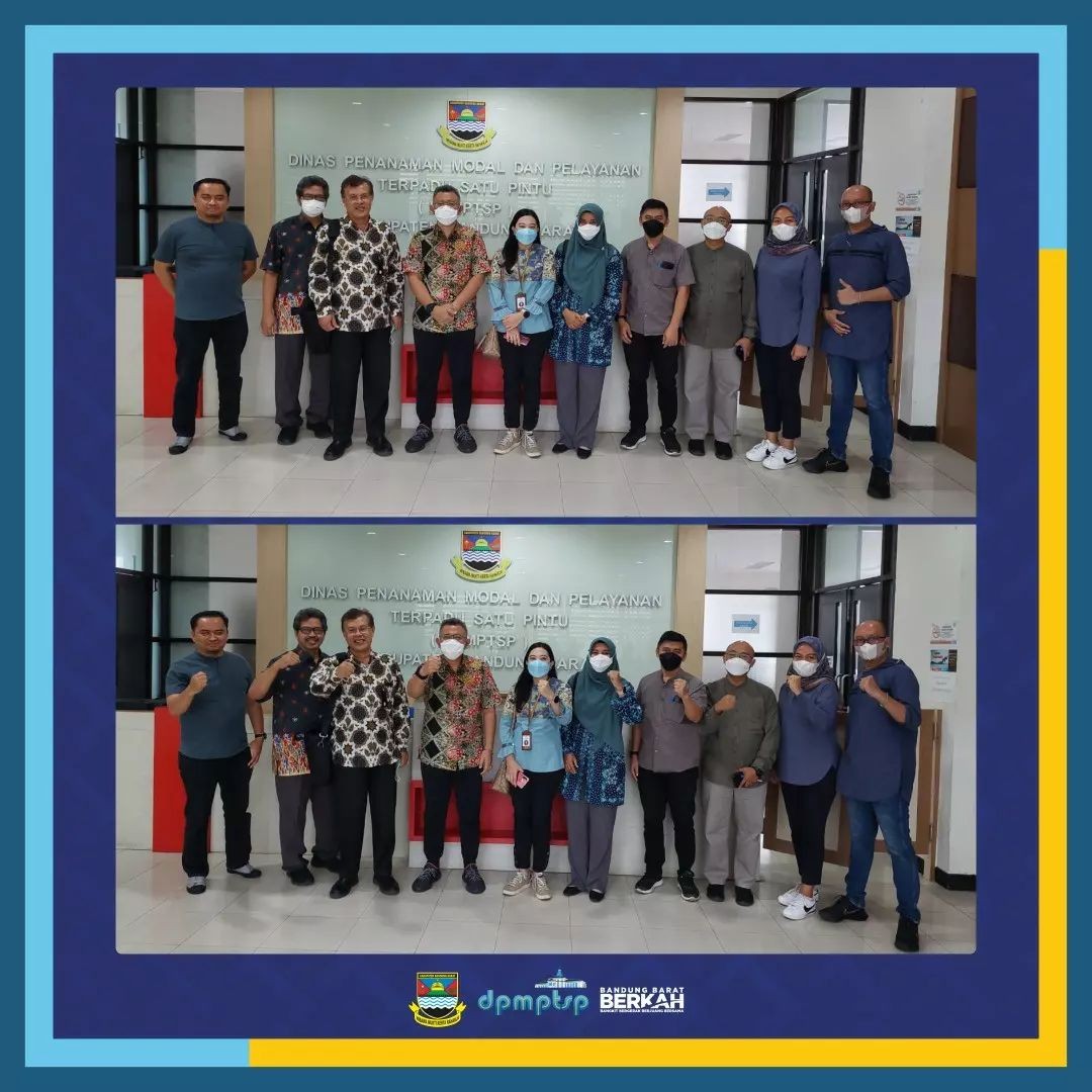 >Dinas PMPTSP Kab. Bandung Barat Bapak Ade Zakir, S.T menerima kunjungan kerja Asisten Deputi Tata Kelola Pemerintahan Kementerian Sekretariat Negara RI