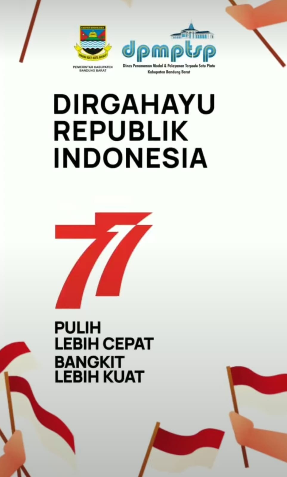 >DIRGAHAYU REPUBLIK INDONESIA KE 77